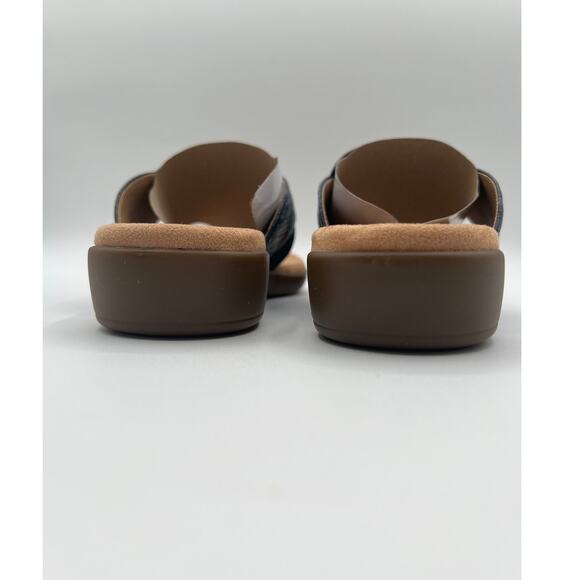 CLIFFS BY WHITE MOUNTAIN WOMENS BUMBLE NAVY WOVEN SMOOTH THONG SANDAL 10M - Picture 6 of 8